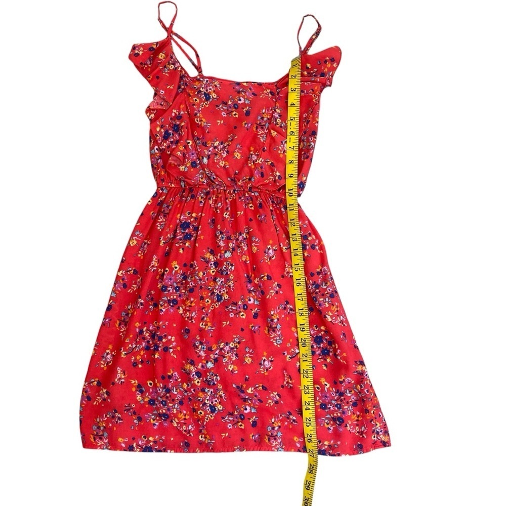 Rue 21 Floral Red Mini Dress - Picture 10 of 10